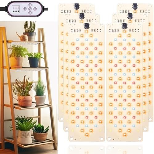 Rocoking extended panel timer grow lamp 6-pack