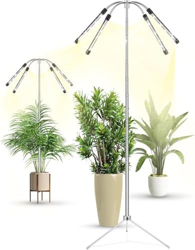 Yiyehu desktop and standing adjustable grow light