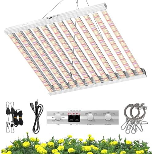 SZHLUX 840W dimmable bar grow light