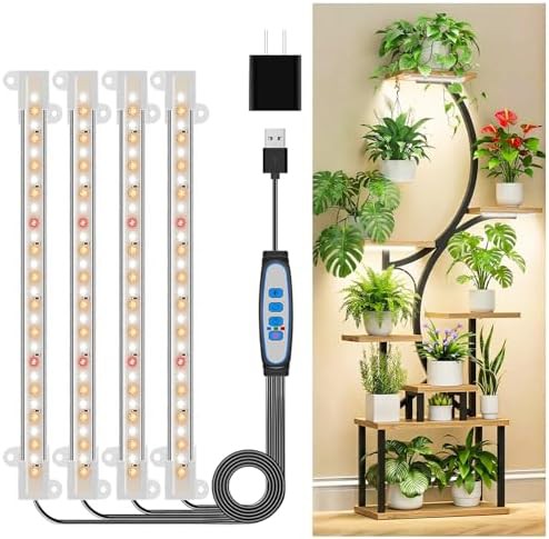 8in white LED herb plant strip