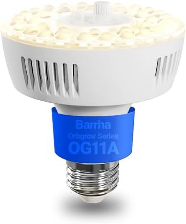 Grow light bulb dimmable white 1 pack