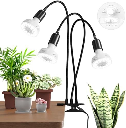 Clip on grow light 5000k 33w