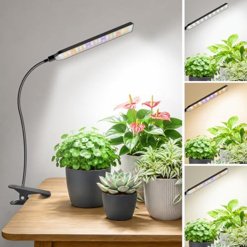 Clip on 57 led plant light