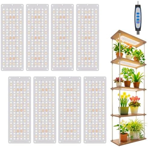 Eight panel full spectrum seed light