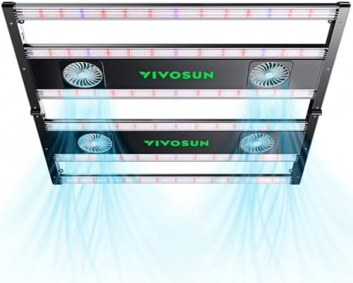High power LED bars with integrated fan