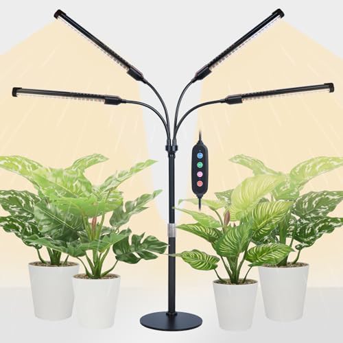 Orchbloom 4-head tabletop bonsai grow light