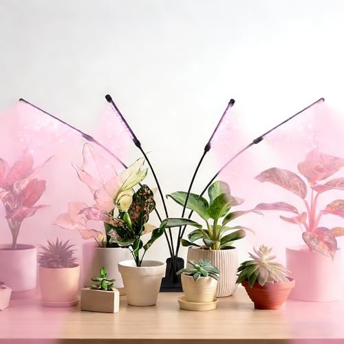 Four head full spectrum plant light