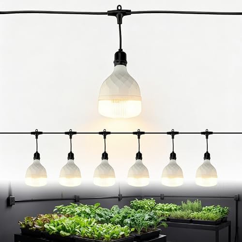 Soliseed 6 hanging lights for indoor planting