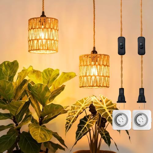 Two pack of hanging herb lights