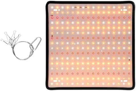 Hanging grow tent light with high PPFD
